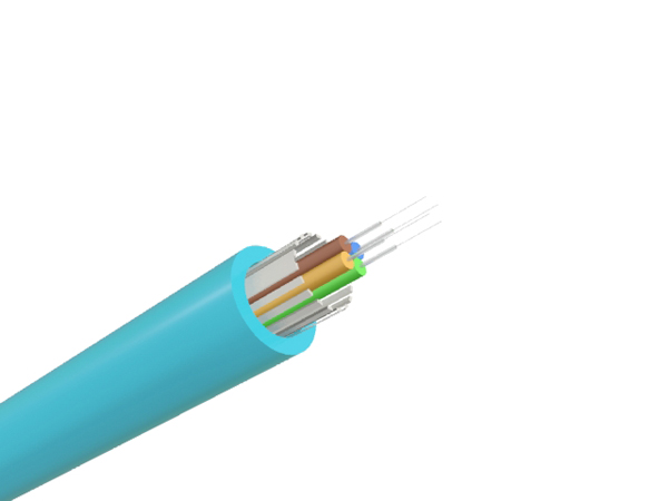 Câble optique Mini Break Out Renforcé LSOH, 4 fibres, OS1/2 9/125