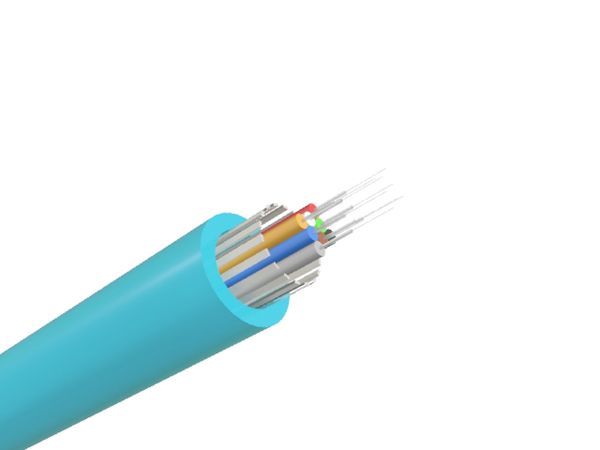 Câble optique Mini Break Out Renforcé LSOH, 8 fibres, OS1/2 9/125