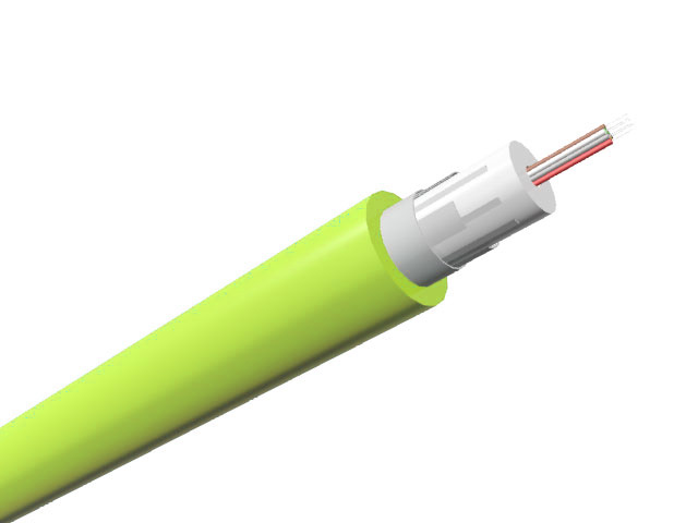Câble optique Central Loose Tube Renforcé LSOH, 8 fibres, OM5 50/125
