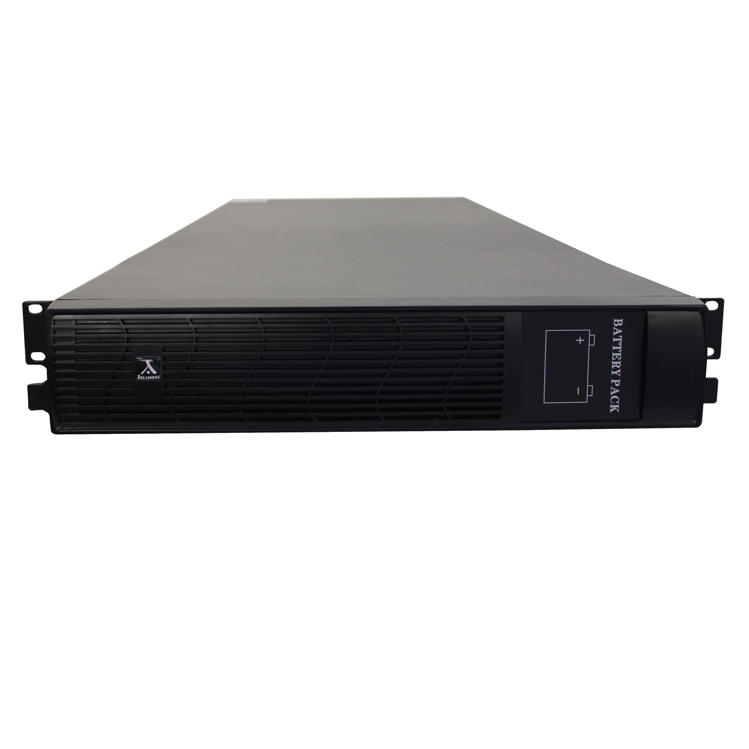 Socamont - Rack batteries 19'' prof. 710mm 2U 16xBAT 12V/9AH pour ...