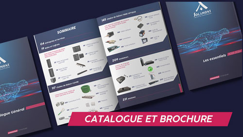 Image redirigeant vers la page Nos catalogues et Brochures