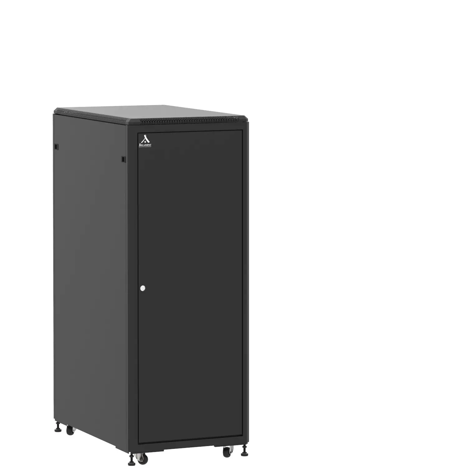 Baie en kit Ligne 500 31U 600x1000mm, porte avant : Simple Pleine, porte arrière : Simple Nid d'Abeille, avec panneaux latéraux