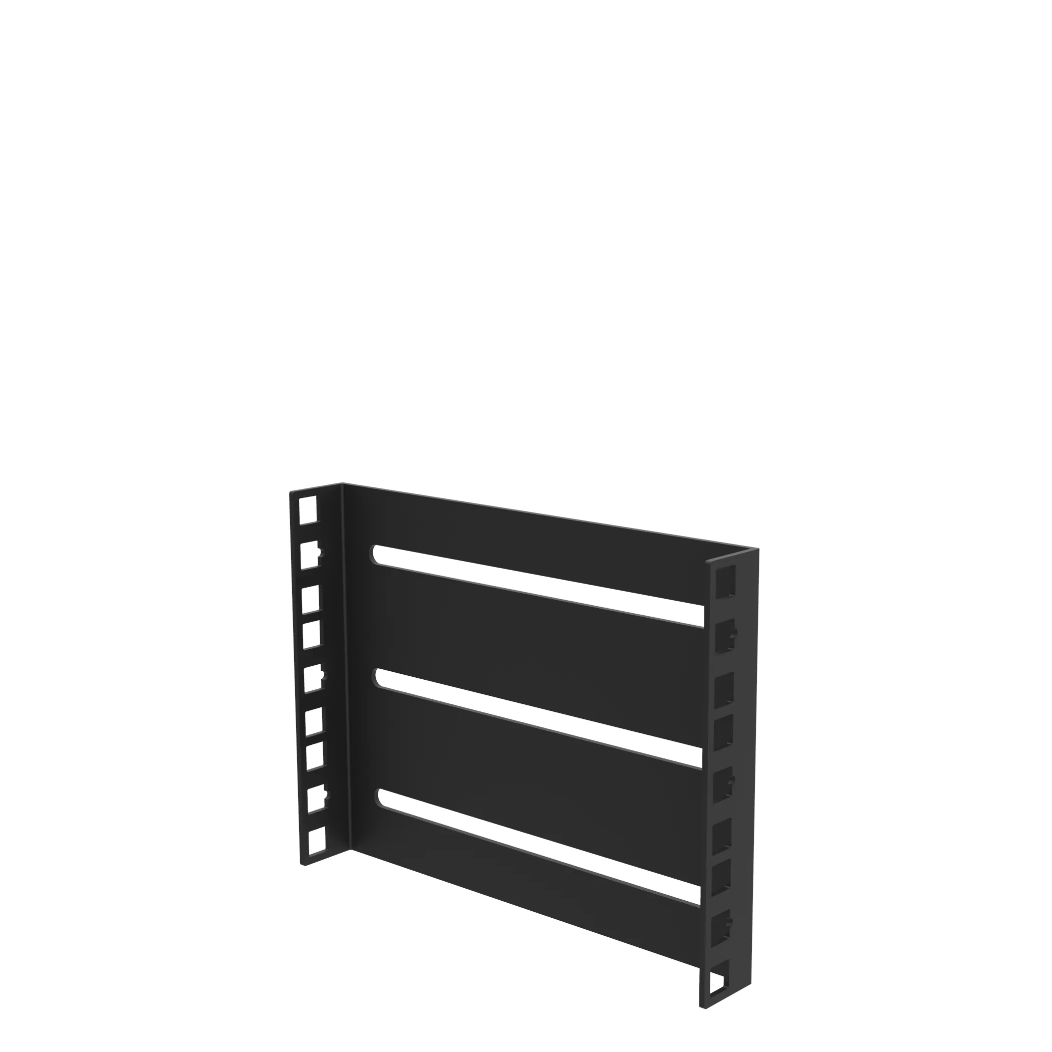 Lot de deux equerres de rackage 3u
