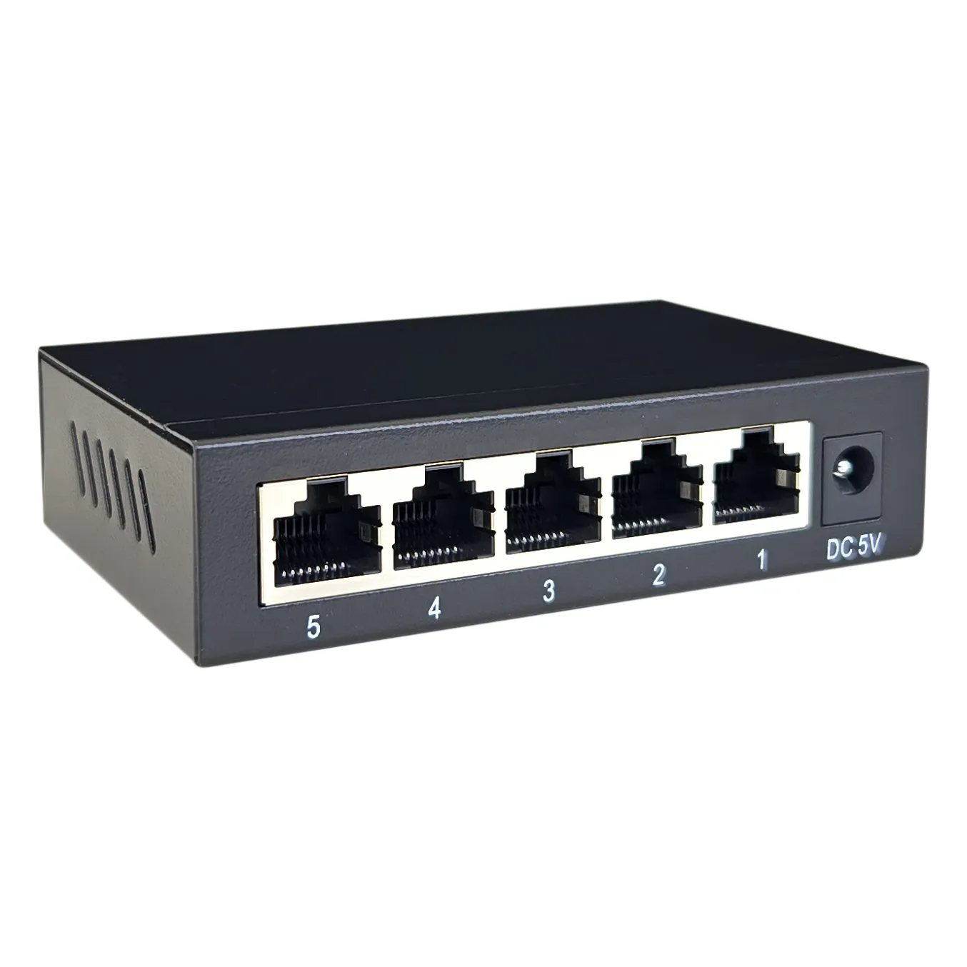 SWITCH GIGABITS 5 PORTS 10/100/1000 BOITIER METALLIQUE