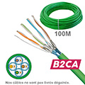 Câble CAT6A FFTP LSZH B2ca 1x4P Couronne 100m