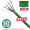 Câble CAT6A UFTP LSZH B2ca 1x4P Touret 410m