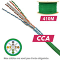 Câble CAT6 FUTP LSZH Cca 1x4P Touret 410m