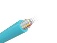 Câble optique Mini Break Out LSOH, 12 fibres, OM4 50/125