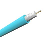 Câble optique Central Loose Tube Renforcé LSOH , 4 fibres, OM3 50/125